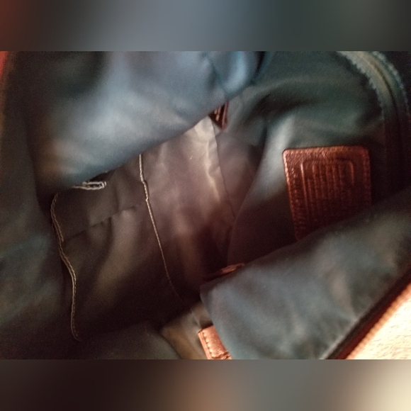 Coach Metalic Gold/Bronze Leather Kristin Hobo Shoulder Bag Handbag Purse #14783 - Picture 13 of 16